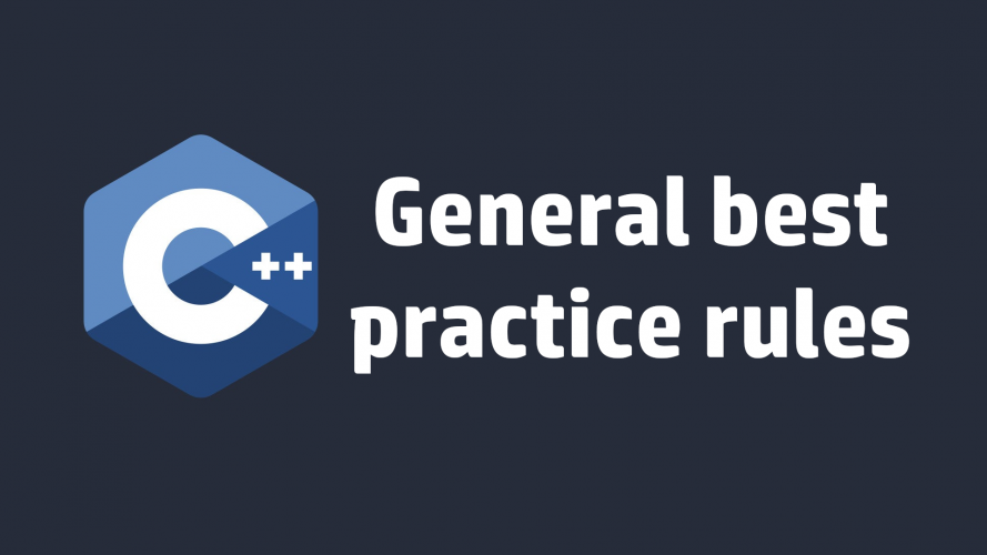 General rules